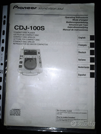 Manuale operativo Pioneer cdj 100s