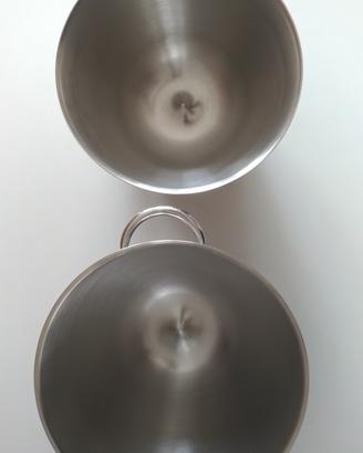 Ciotole in acciaio inox originali Kenwood