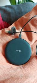 Pad di ricarica rapida wireless grigio scuro
