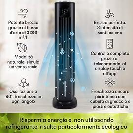 Condizionatore portatile senza tubo silenzioso