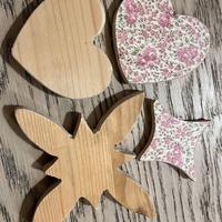 set di formine di legno 