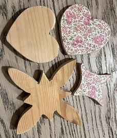 set di formine di legno 