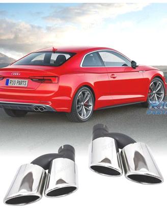 TERMINALI SCARICO AUDI LOOK S