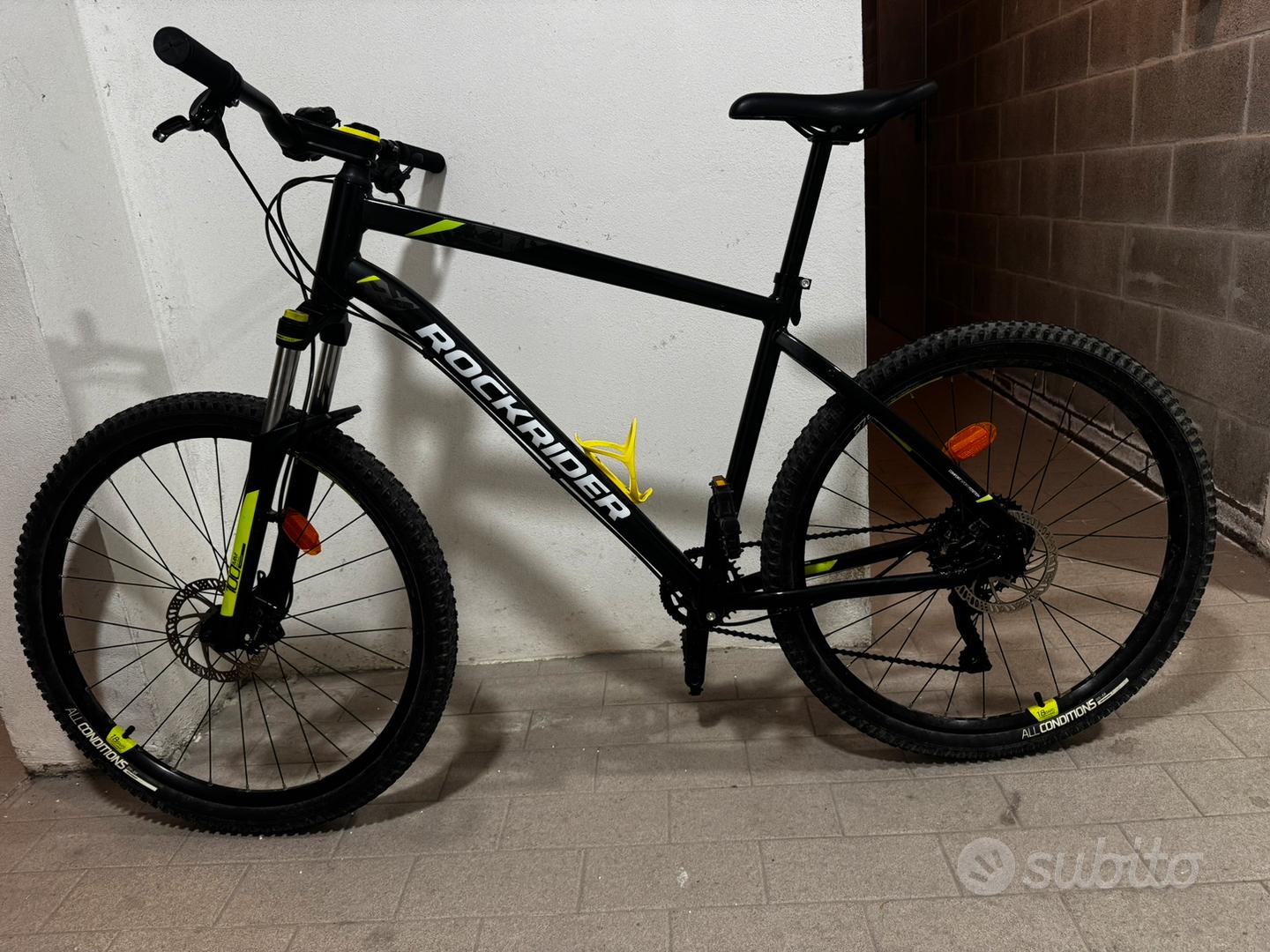 Rockrider Mtb Ammortizzata Usata Bici Mtb Rockrider St 530 Taglia