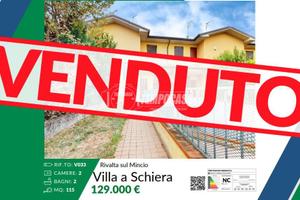Villa a schiera con giardino e garage
