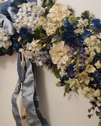 tralcio di fiori finti