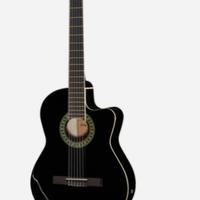 chitarra classica elettrificata 