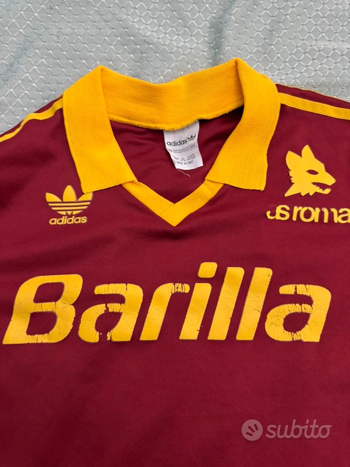 MAGLIA AS ROMA NR VINTAGE BARILLA ORIGINALE :: PUNTO ROMA AE
