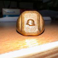 Anello militare tedesco WW2 battaglia Ardenne