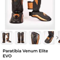 Paratibie e caschetto box