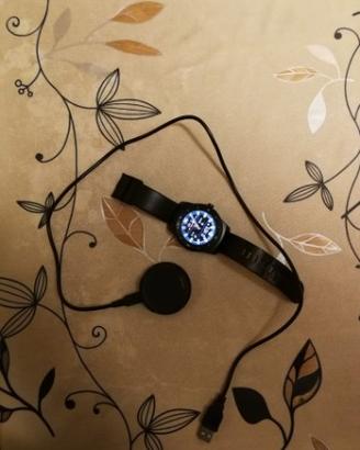 LG W110 G Watch R Smartwatch, Nero