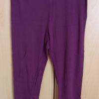 Leggins rosso bordeaux da donna 