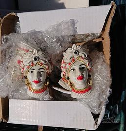 Calamite Teste di Moro siciliane NUOVE