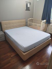 Letto matrimoniale contenitore