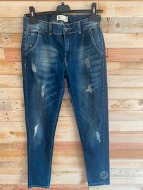 pantaloni donna jeans ditta IAm taglia 40