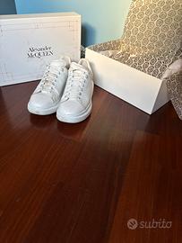 Alexander McQueen Oversized Sneakers Full White