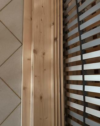 Listelli in legno di abete piallati su 4 lati