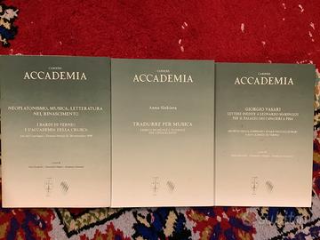 3 Volumi Collana Cahiers Accademia Bardi Di Vernio