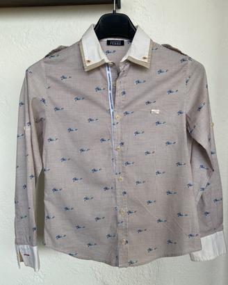 Camicia Gianfranco Ferrè beige bambino