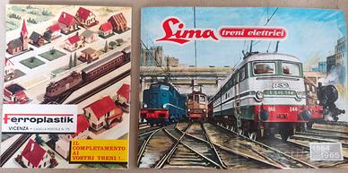 CATALOGHI MODELLISMO LIMA e FERROPLASTIK RARI