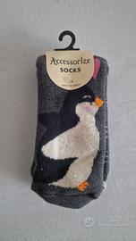 Calzini Simpatici con Pinguino - Antiscivolo