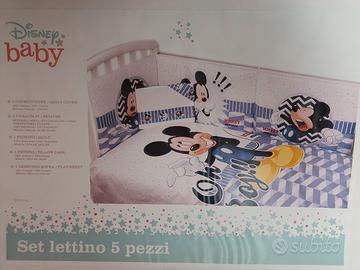 set lettino 5 pezzi Disney baby 