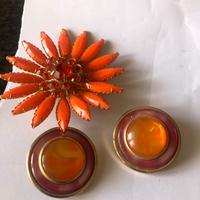 Set spilla e orecchini