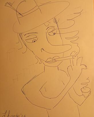 Disegno originale fatto a mano 