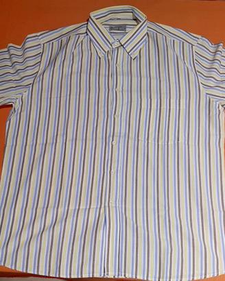Set di camicie uomo in cotone manica corta