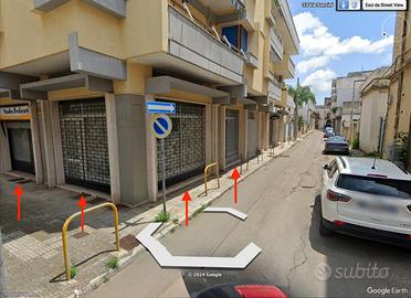 Galatina 2 Locali commerciali indipend. 4 vetrine