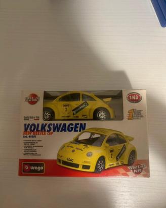 Volkswagen new beetle cup metal kit bburago 1/43