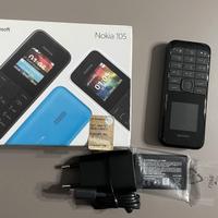 cellulare Nokia 105 con radio fm + power bamk