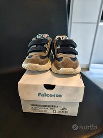 scarpe falcotto taglia 22 blu bambino