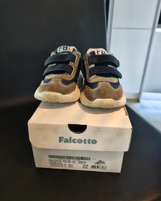 scarpe falcotto taglia 22 blu bambino