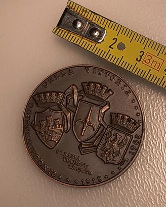 Medaglia Bronzo 1968 - 50° Anniversario Vittoria 