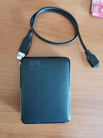 WD 4TB  Hard Disk Esterno Portatatile