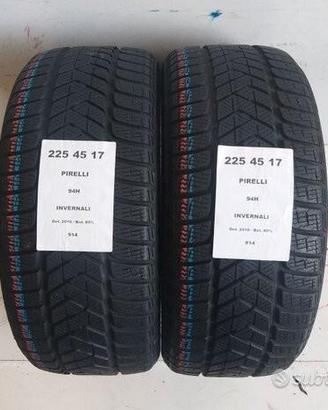 2 gomme 225 45 17 pirelli a914