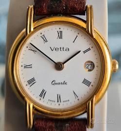 Orologio Donna Vetta Swiss Made Quartz con Datario