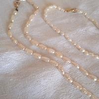 Collier e Bracciale Perle di Fiume Vintage anni 70