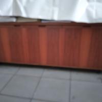 FrigoBar da ufficio  160x50 in mogano