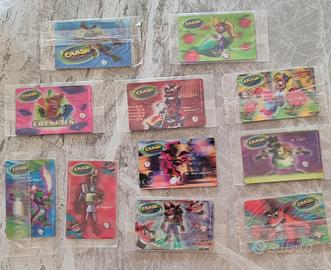 Card lenticolari 3d di Crash Bandicoot 