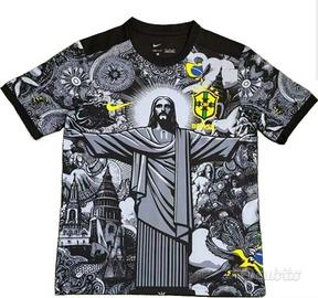 T-shirt calcio brasile