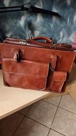 Borsa Cartella  in vera Pelle