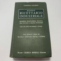 (Manuale Hoepli) Nuovo Ricettario Industriale 1931