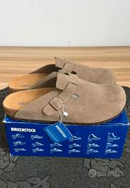 Birkenstock Boston Suede Sabbia 40 Nuove