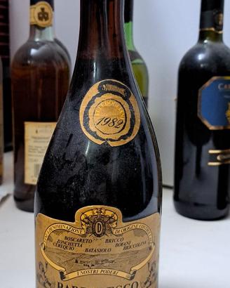 1982 Bottiglia Vino Barbaresco F.lli Dogliani 75cl