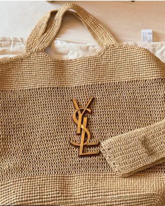 Borsa estiva da spiaggia donna YSL nuova