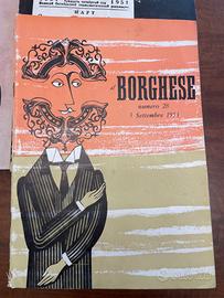 RIVISTA IL BORGHESE originale del 1950
