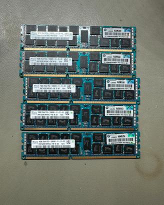 5 x ram 16 GB ddr3-12800r SERVER