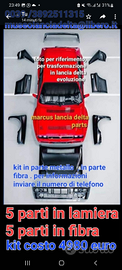  kit trasformazione Lancia delta hf in evo